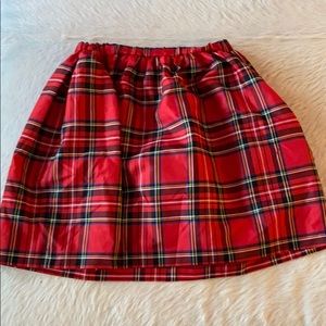 Girls Crewcuts girls plaid skirt size 16